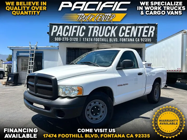 White, 2003 Dodge Ram 1500 Image 1