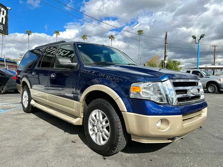 Blue, 2007 Ford Expedition EL Image 5