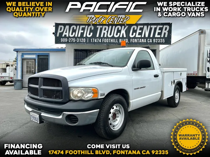 White, 2004 Dodge Ram 2500 Image 1