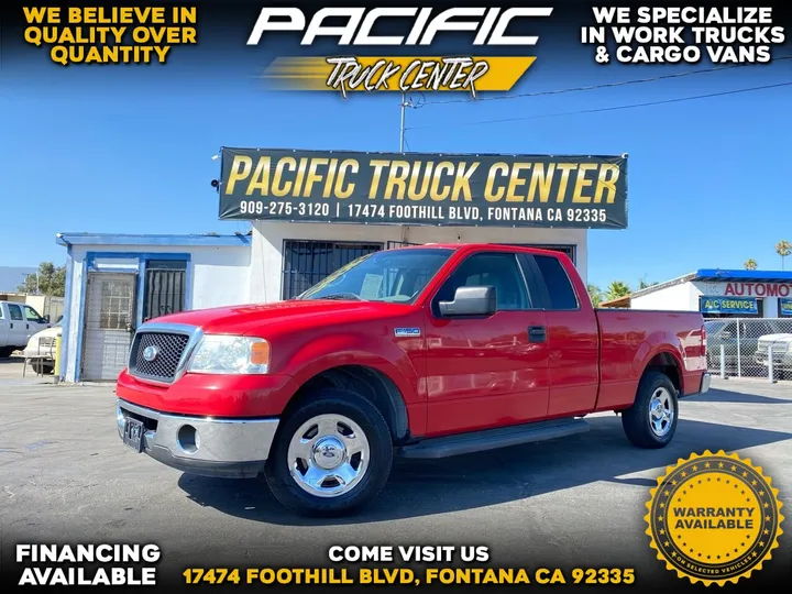 Red, 2007 Ford F-150 Image 1