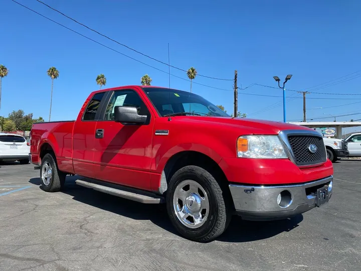 Red, 2007 Ford F-150 Image 3