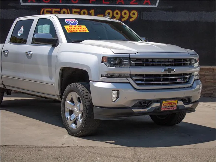 SILVER, 2017 CHEVROLET SILVERADO 1500 CREW CAB Image 5