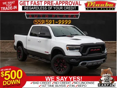 WHITE, 2020 RAM 1500 CREW CAB Image 9