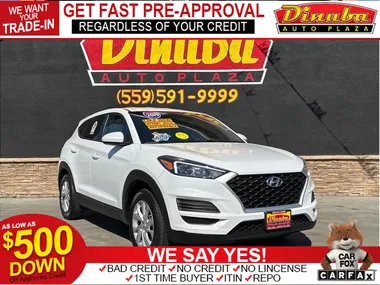 WHITE, 2019 HYUNDAI TUCSON Image 2