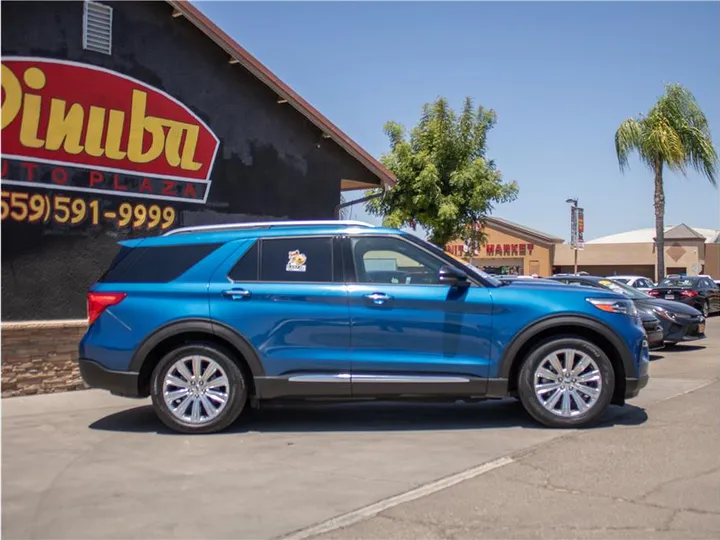 BLUE, 2020 FORD EXPLORER Image 7