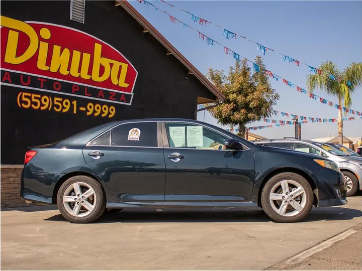 DARK BLUE, 2013 TOYOTA CAMRY Image 7