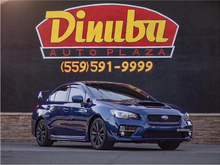 BLUE, 2015 SUBARU WRX Image 4