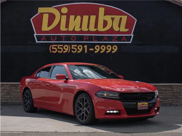 RED, 2018 DODGE CHARGER Image 2