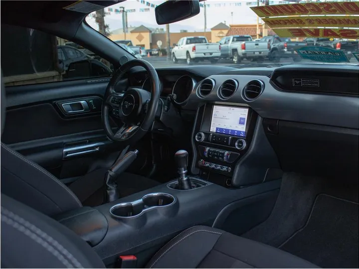 BLACK, 2020 FORD MUSTANG Image 2