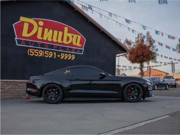 BLACK, 2020 FORD MUSTANG Image 8
