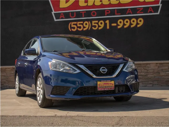 BLUE, 2019 NISSAN SENTRA Image 5