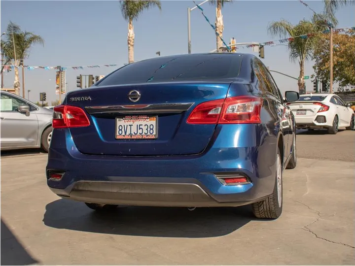 BLUE, 2019 NISSAN SENTRA Image 8