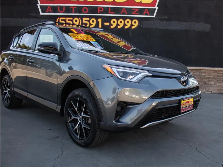 GRAY, 2018 TOYOTA RAV4 Image 5