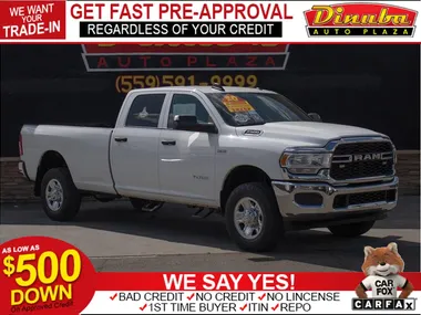 WHITE, 2020 RAM 2500 CREW CAB Image 10