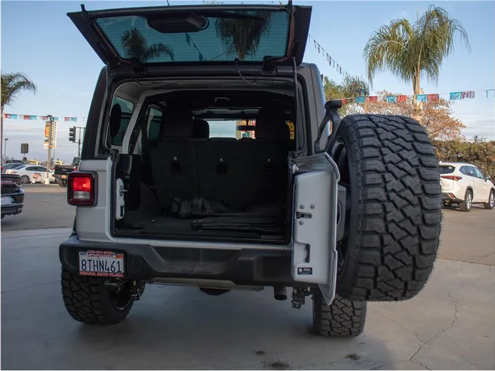 WHITE, 2021 JEEP WRANGLER UNLIMITED Image 14