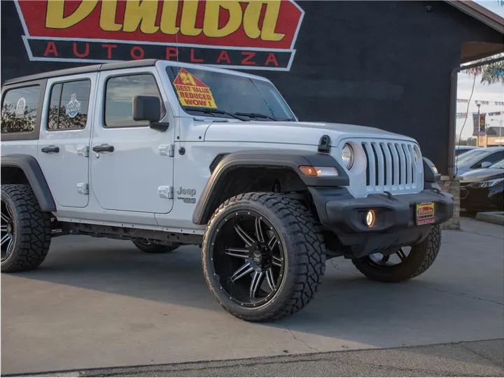 WHITE, 2021 JEEP WRANGLER UNLIMITED Image 7