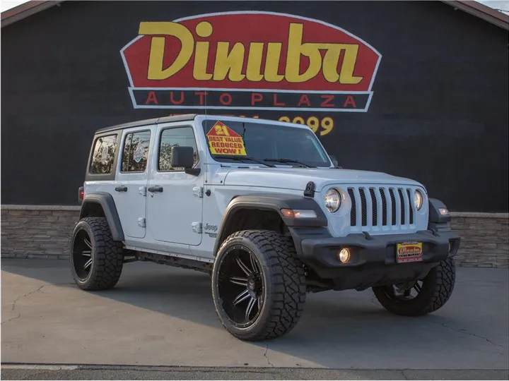 WHITE, 2021 JEEP WRANGLER UNLIMITED Image 6