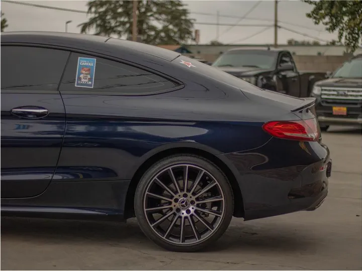 BLUE, 2018 MERCEDES-BENZ C-CLASS Image 13