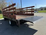 BLACK, 2001 GMC W3500 FLAT BED TRUCK Thumnail Image 14
