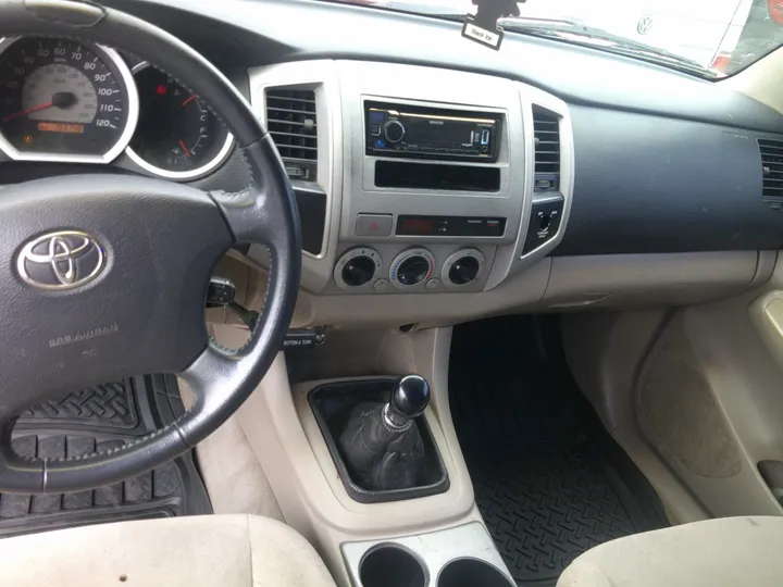 RED, 2007 TOYOTA TACOMA ACCESS CAB Image 13