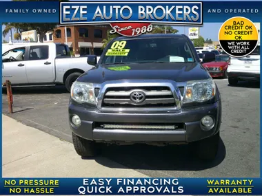 GREY, 2009 TOYOTA TACOMA DOUBLE CAB Image 