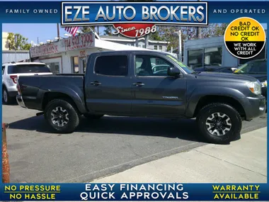 GREY, 2009 TOYOTA TACOMA DOUBLE CAB Image 