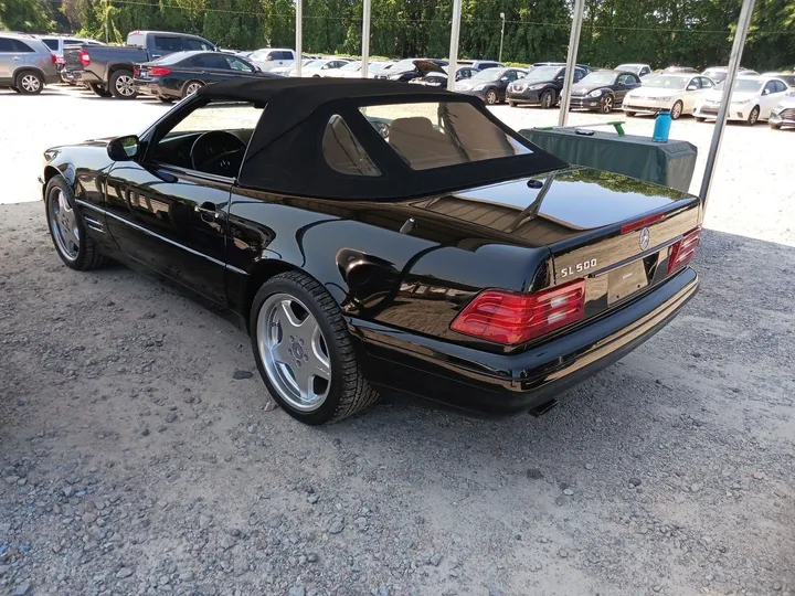 BLACK, 2000 MERCEDES-BENZ SL-CLASS Image 6