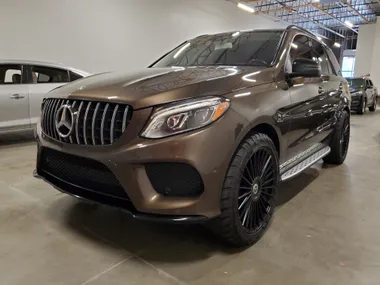 BROWN, 2017 MERCEDES-BENZ GLE Image 