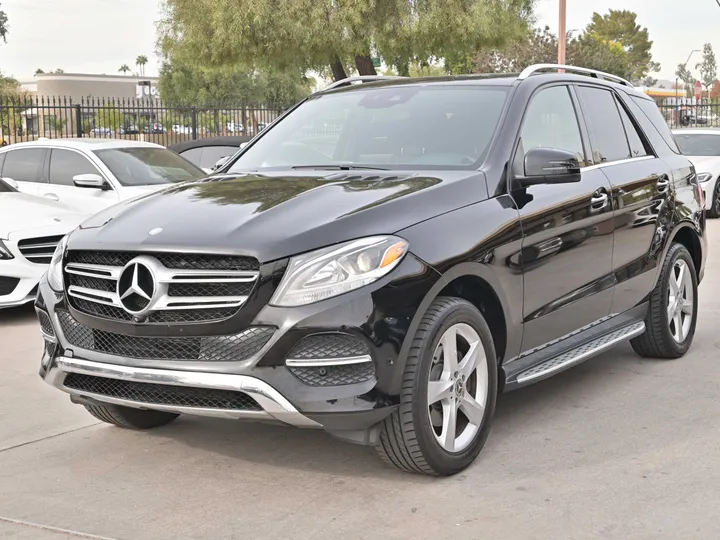BLACK, 2017 MERCEDES-BENZ GLE Image 1