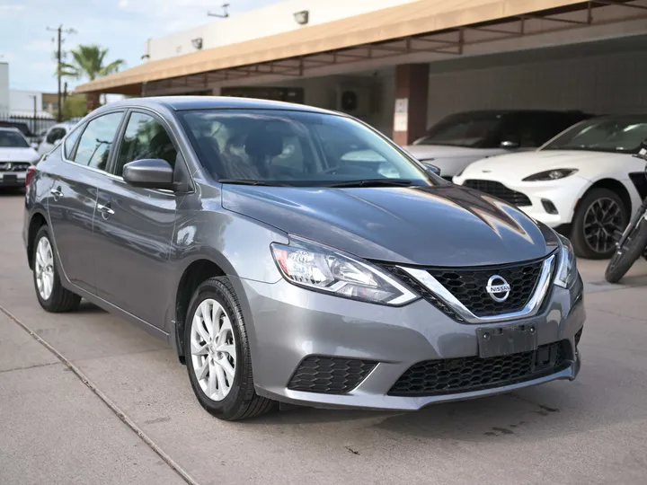 GRAY, 2019 NISSAN SENTRA Image 2