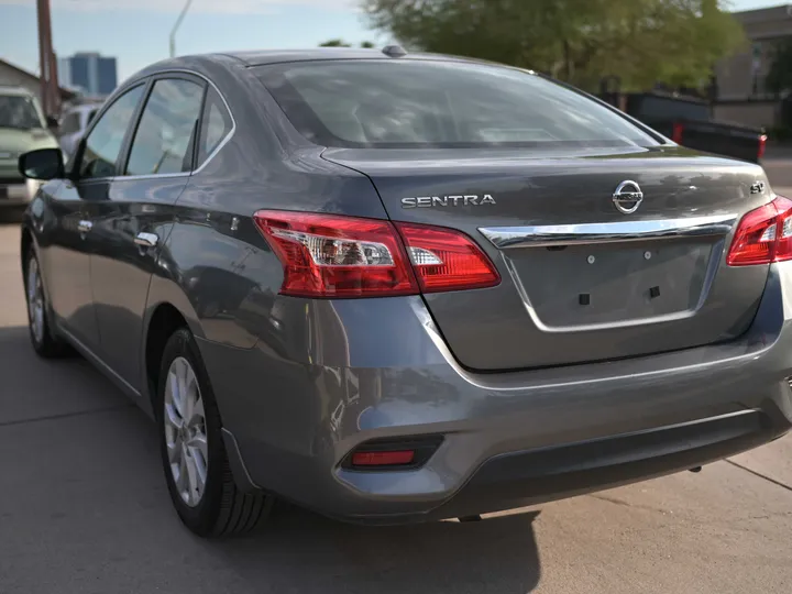 GRAY, 2019 NISSAN SENTRA Image 7