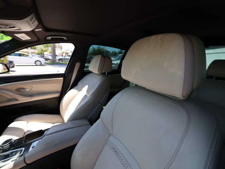 GRAY, 2015 BMW 5 SERIES Image 8