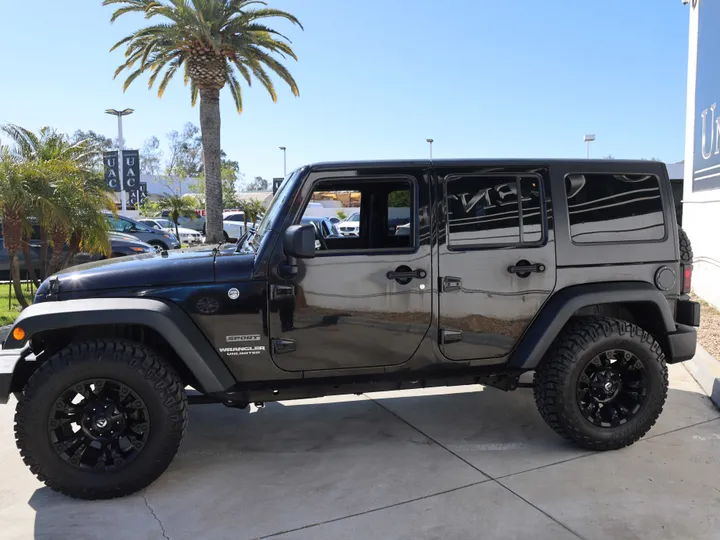 BLACK, 2017 JEEP WRANGLER UNLIMITED Image 7