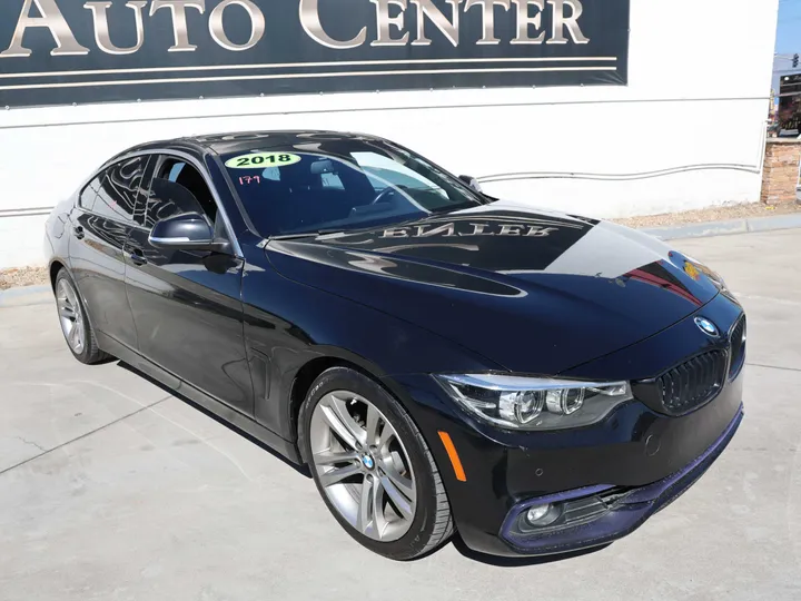 BLACK, 2018 BMW 4 SERIES Image 3