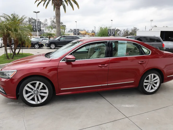 RED, 2017 VOLKSWAGEN PASSAT Image 6