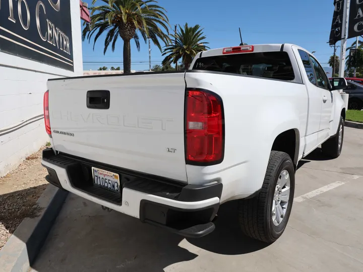 WHITE, 2021 CHEVROLET COLORADO EXTENDED CAB Image 5