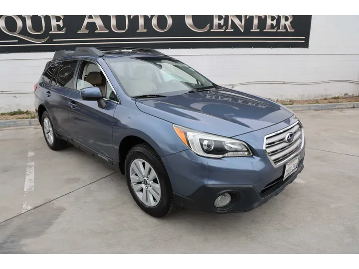 BLUE, 2015 SUBARU OUTBACK Image 3