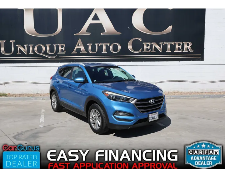 BLUE, 2016 HYUNDAI TUCSON Image 1