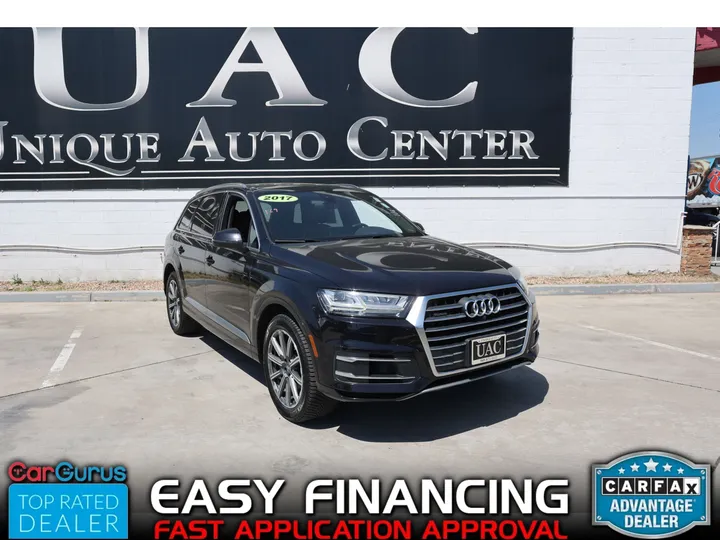 BLACK, 2017 AUDI Q7 Image 1