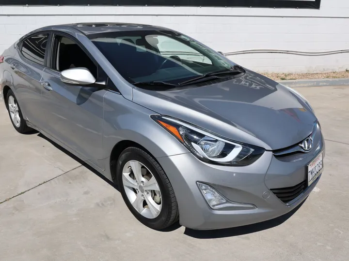 GRAY, 2016 HYUNDAI ELANTRA Image 3