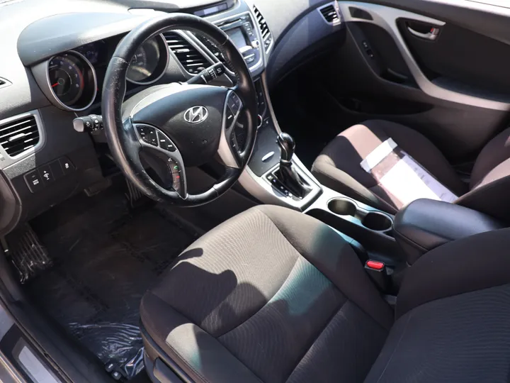 GRAY, 2016 HYUNDAI ELANTRA Image 9