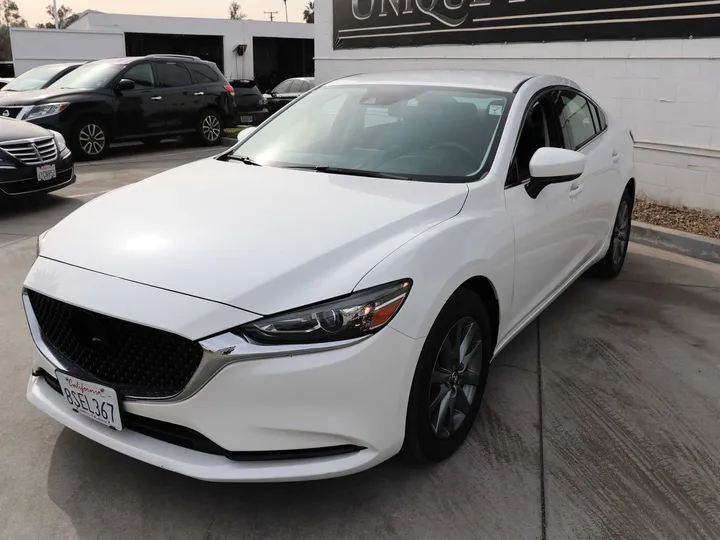 WHITE, 2020 MAZDA MAZDA6 Image 6