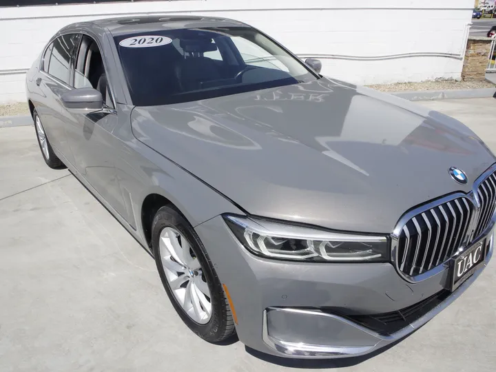 GRAY, 2020 BMW 7 SERIES Image 3