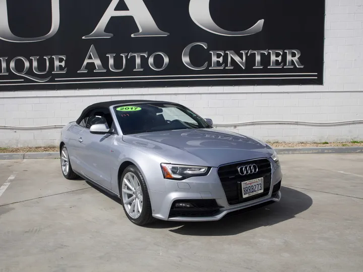 SILVER, 2017 AUDI A5 SPORT Image 17