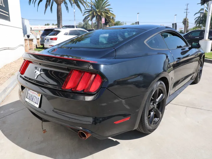 BLACK, 2016 FORD MUSTANG Image 5