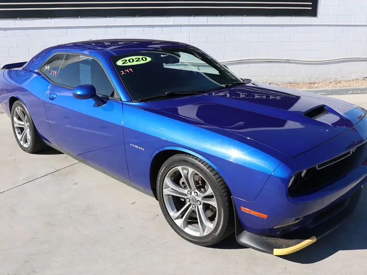 BLUE, 2020 DODGE CHALLENGER Image 3