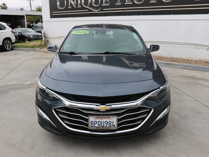 GRAY, 2020 CHEVROLET MALIBU Image 2