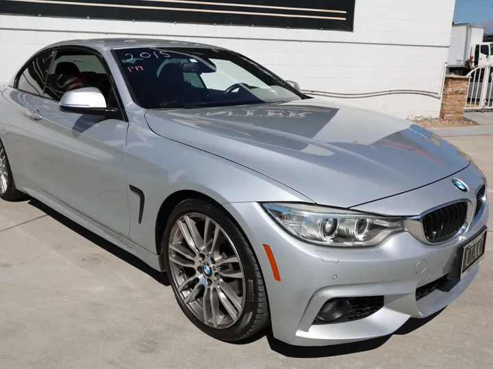 SILVER, 2015 BMW 4 SERIES Image 3