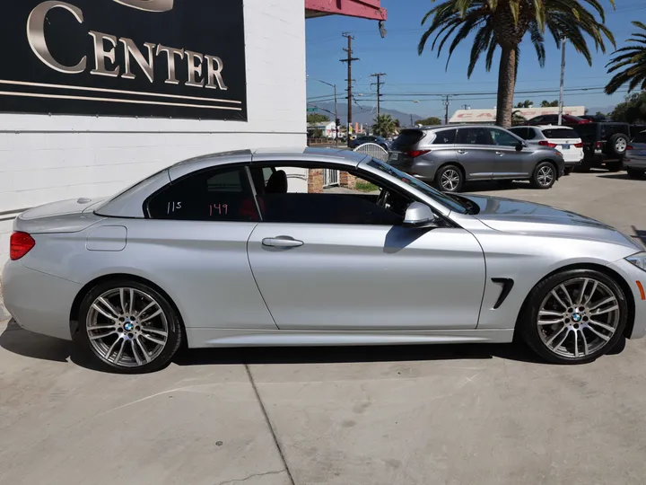 SILVER, 2015 BMW 4 SERIES Image 4