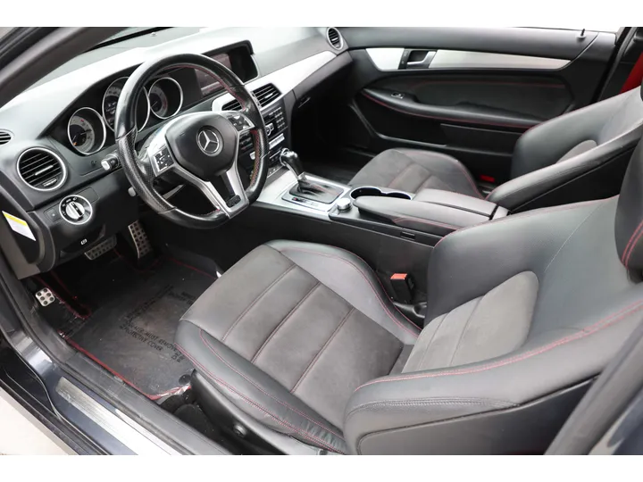GRAY, 2013 MERCEDES-BENZ C-CLASS Image 7